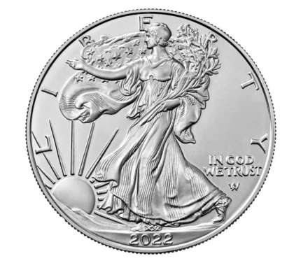 2022 1 oz American Eagle Uncirculated Silver Coin